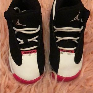 Toddler Size 8 Jordan’s Pink & Black